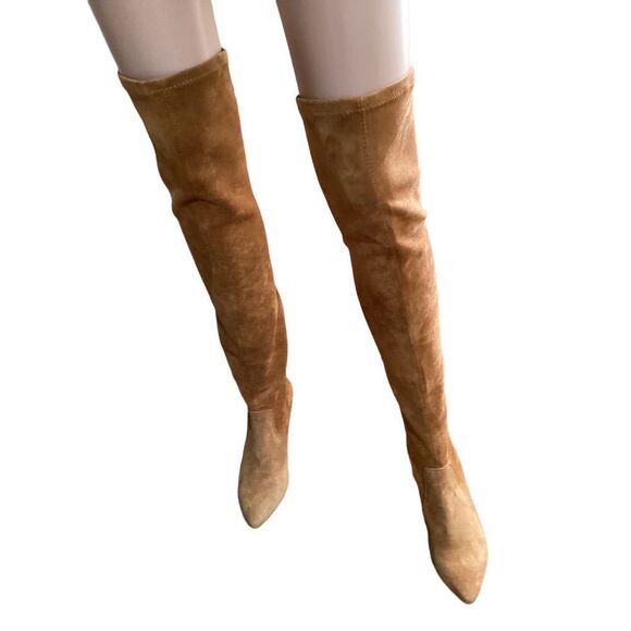 Goodnight Macaroon Thigh High Boots - Picture 1 of 9